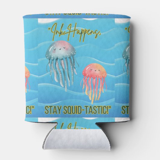 Ocean Animal Quote Blikjeskoeler (Achterkant)