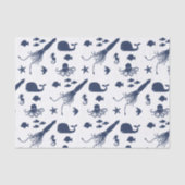 Ocean Animal Tissue Paper Tissuepapier (Voorkant)