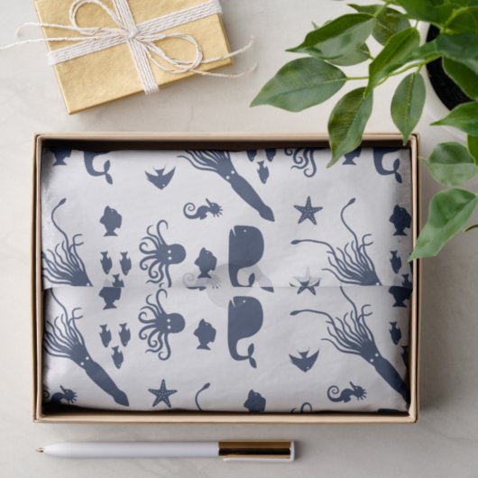 Ocean Animal Tissue Paper Tissuepapier (Geschenk)