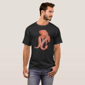 Ocean Animal Zee Monster Octopus T-shirt (Voorkant volledig)