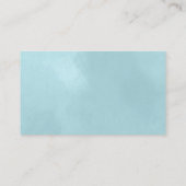 Ocean Animals Boy Baby shower boeken voor Baby Informatiekaartje (Achterkant)