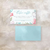 Ocean Animals Boy Baby shower Luier Raffle Informatiekaartje