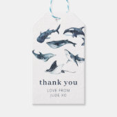 Ocean Animals Cadeaulabel (Voorkant)