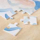 Ocean Animals kunstpuzzel Legpuzzel (Zijkant)