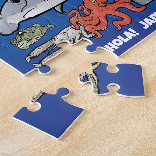 Ocean Animals - Puzzle Legpuzzel (Zijkant)