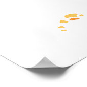 Ocean Aquatic Cute Crab Funny Fish Poster (Hoek)