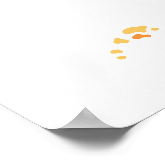 Ocean Aquatic Cute Crab Funny Fish Poster (Hoek)