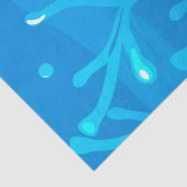 Ocean Aquatic Cute Octopus Fish Decoupage Tissuepapier (Detail)