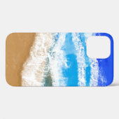 Ocean Art Blue Waves op zandstrand Case-Mate iPhone Case (Achterkant (horizontaal))