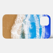 Ocean Art Blue Waves op zandstrand Case-Mate iPhone Case (Achterkant (horizontaal))