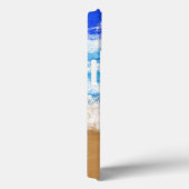 Ocean Art Blue Waves op zandstrand Case-Mate iPhone Case (Achterkant / Rechts)