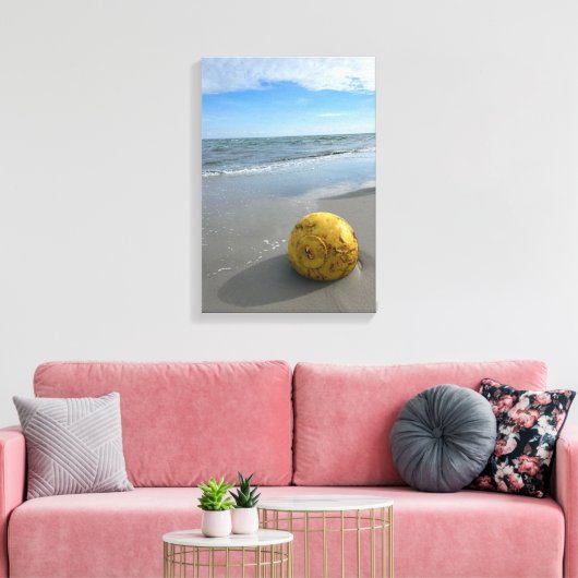 Ocean Art Canvas Afdruk (Insitu (Woonkamer))