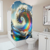 Ocean Art Douchegordijn (In situ)