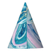 Ocean Art: Marmeren Agaat wervelt. Feesthoedjes (Achterkant)