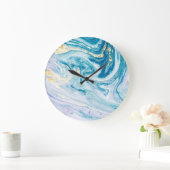 Ocean Art: Marmeren Agaat wervelt. Grote Klok (Huis)