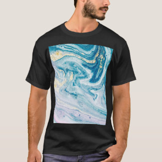 Ocean Art: Marmeren Agaat wervelt. T-shirt
