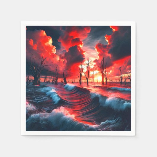 Ocean Art Servet (Voorkant)