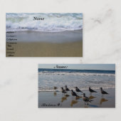 Ocean Art_ Visitekaartje (Voorkant / Achterkant)
