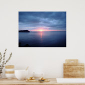 Ocean Artwork voor bureaus Poster (Keuken)