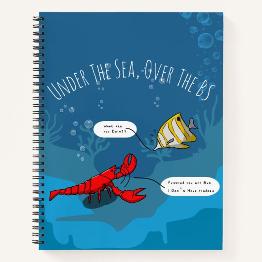 Ocean Attitude spiraal Notitieboek (Voorkant)