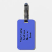 Ocean Avenue Bagagelabel (Achterkant verticaal)