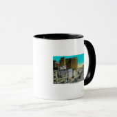 Ocean Avenue die naar het oosten kijkt, Long Beach Mok (Voorkant rechts)