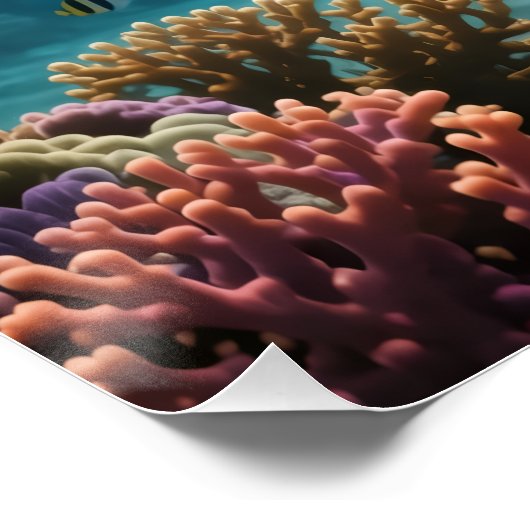 Ocean Background Poster (Hoek)