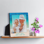 Ocean Background Seashells Standing Photo Lijst Fotoplaat