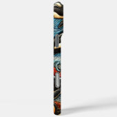 Ocean Ballet: Walvissen en golven Case-Mate iPhone Case (Achterkant / Rechts)