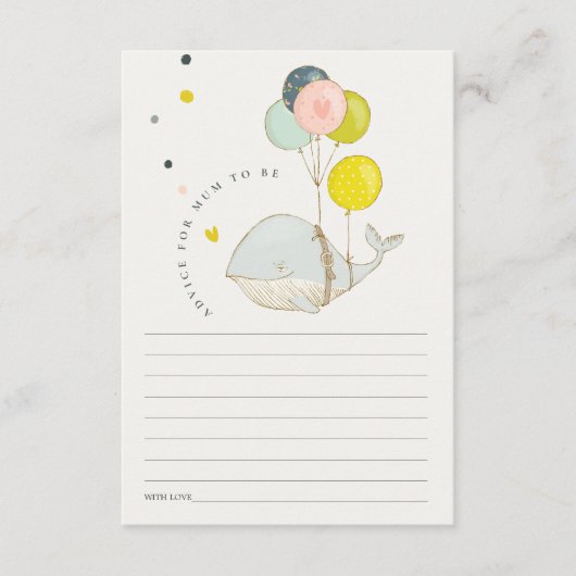 Ocean Balloon advies over de walvisvangst bij de m Informatiekaartje (Voorkant)