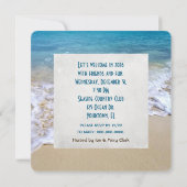 Ocean Beach 2025 Nieuwjaarsfeest Kaart (Achterkant)