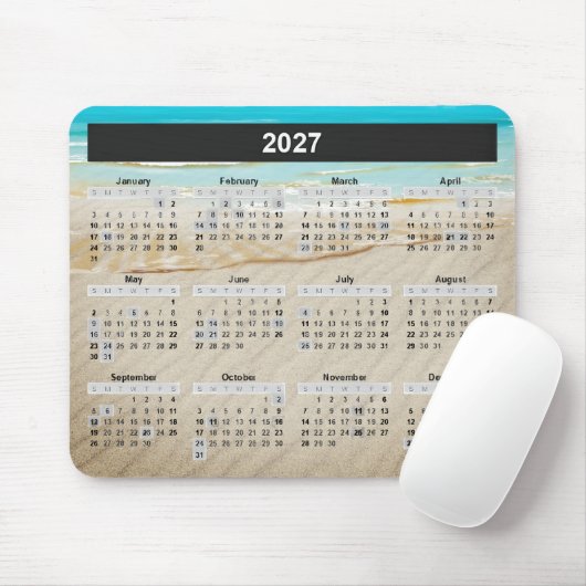 Ocean Beach 2027 Agenda Muismat (Met muis)