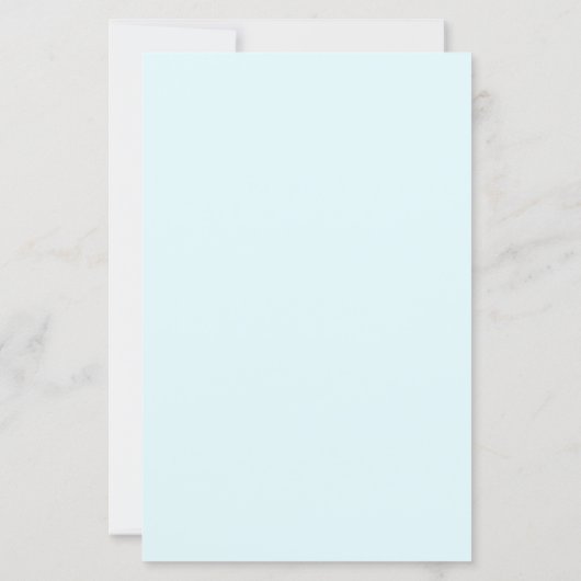 Ocean Beach Achtergrond Trouwmenu Sjabloon (Achterkant)