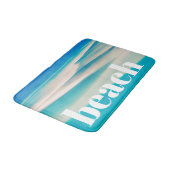 Ocean Beach Bath Mat Coastal Zee-geïnspireerd (Gekanteld)