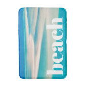 Ocean Beach Bath Mat Coastal Zee-geïnspireerd (Voorkant Verticaal)