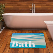 Ocean Beach Bath Mat Coastal Zee-geïnspireerd