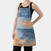 Ocean Beach Breeze Apron Schort (Insitu)