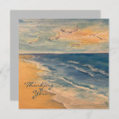 Ocean Beach Breeze Note Card Notitiekaartje (Voorkant / Achterkant)