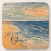 Ocean Beach Breeze Onderzetters (Voorkant)