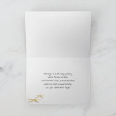 Ocean Beach bruiloft Kaart (Binnen)