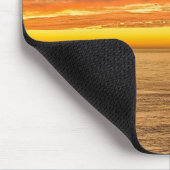 Ocean Beach Ca.Summer Sunset Muismat (Hoek)