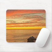 Ocean Beach Ca.Summer Sunset Muismat (Met muis)