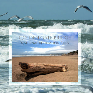 Ocean Beach, Cliff House, Gateway NRA, CA Briefkaart