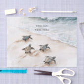 Ocean Beach Coast Sea Turtles Tissuepapier (Craft)