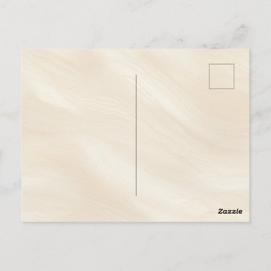 Ocean Beach Coastal  Briefkaart (Achterkant)