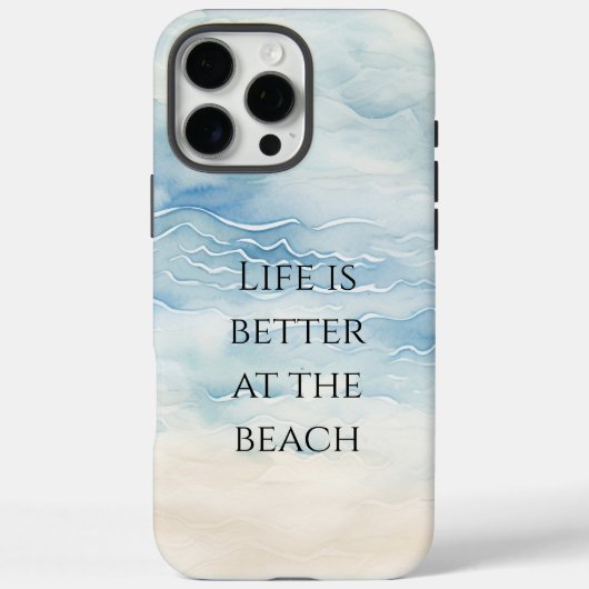 Ocean Beach Coastal Case-Mate iPhone Case (Achterkant)