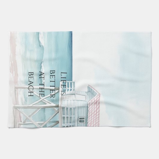 Ocean Beach Coastal   Theedoek (Horizontaal)