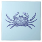 Ocean Beach Crab Tegeltje (Voorkant)
