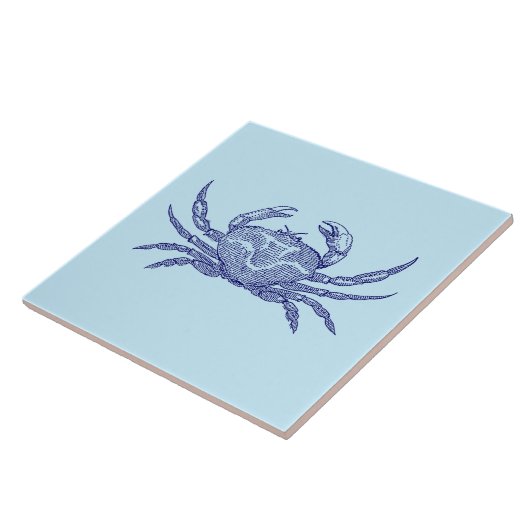 Ocean Beach Crab Tegeltje (Zijkant)