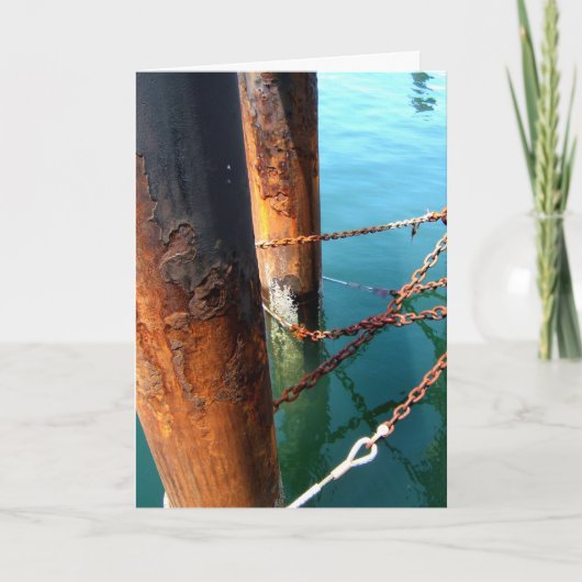 Ocean Beach Dock Peir Kaart (Voorkant)